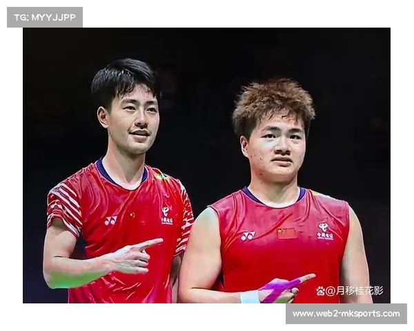 中国羽毛球选手梁伟铿-王昶冲击世巡赛总决赛男双冠军